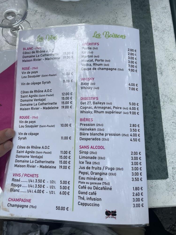 La Piboulette - Menu Image 3